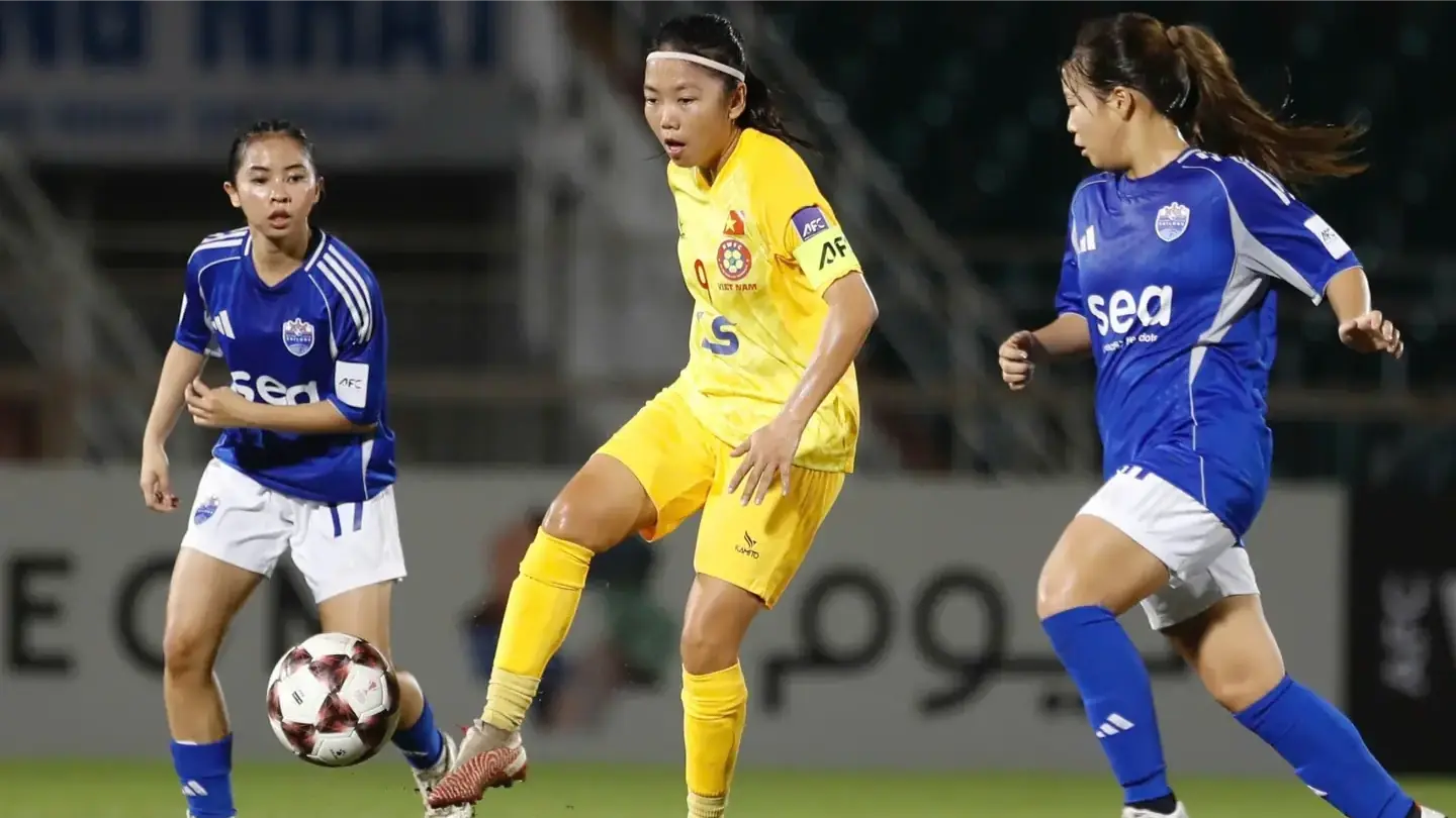 CLB nữ TP.HCM vào tứ kết cúp châu Á